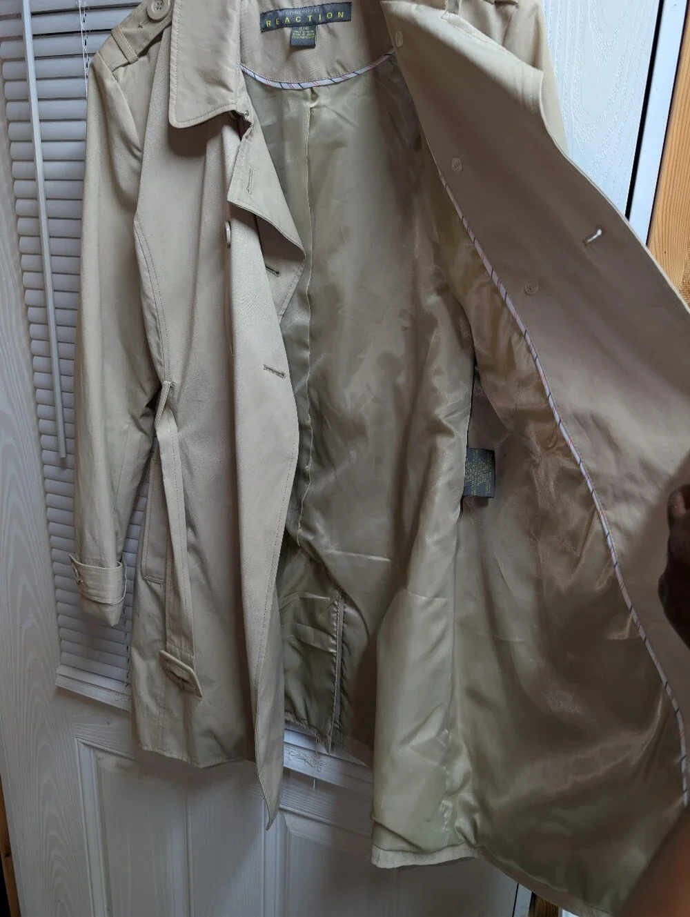 Kenneth Cole Reaction Beige Jacket - XL